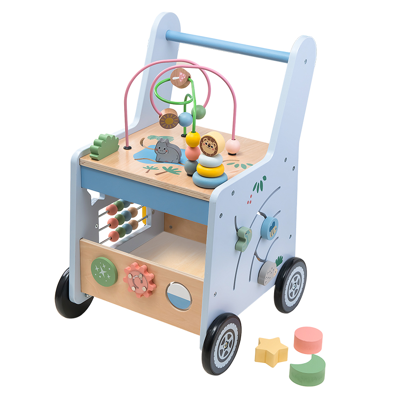 wooden Activity Baby Walker
